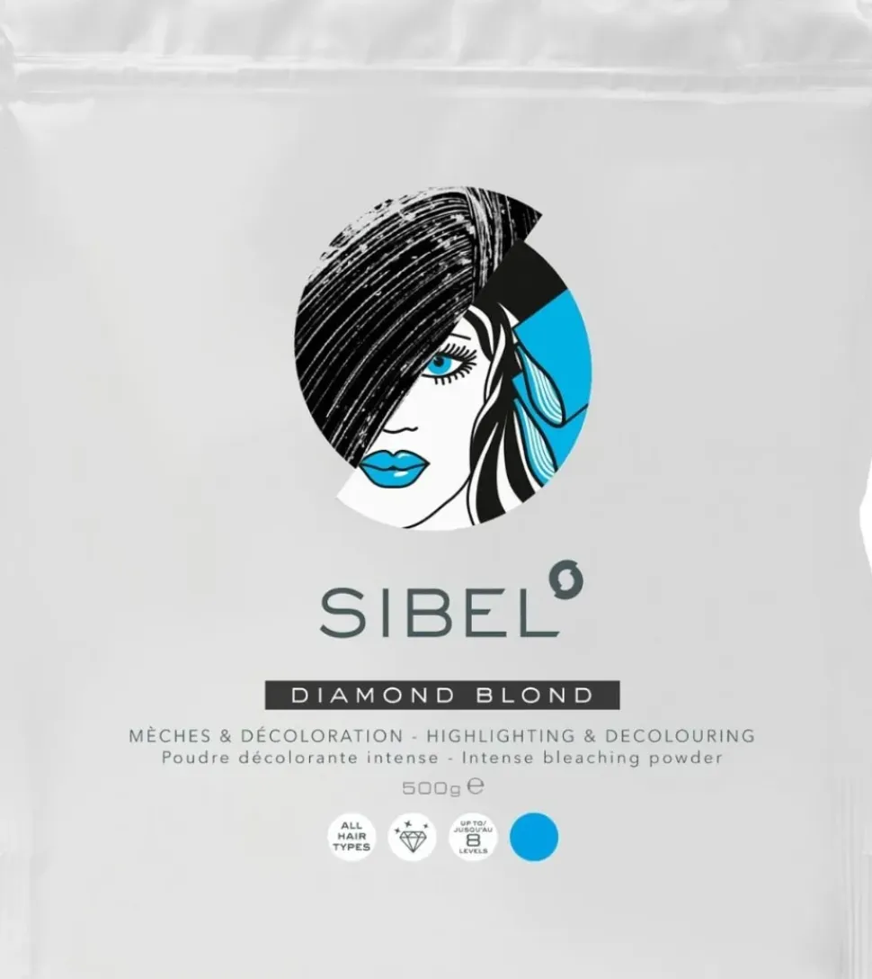 Sibel - Sapphire Blue Bleaching Powder Intense 500g