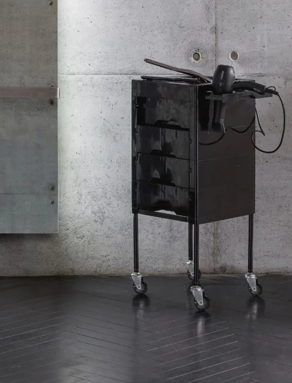 Sibel Secret Styling Trolley Black