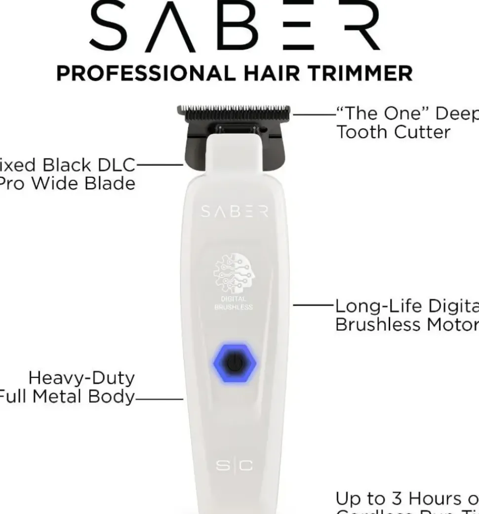 StyleCraft Saber White Trimmer