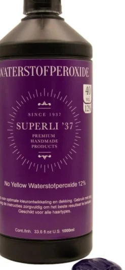 Superli 37 No Yellow Cream Developer 40 vol. 12% 1000ml