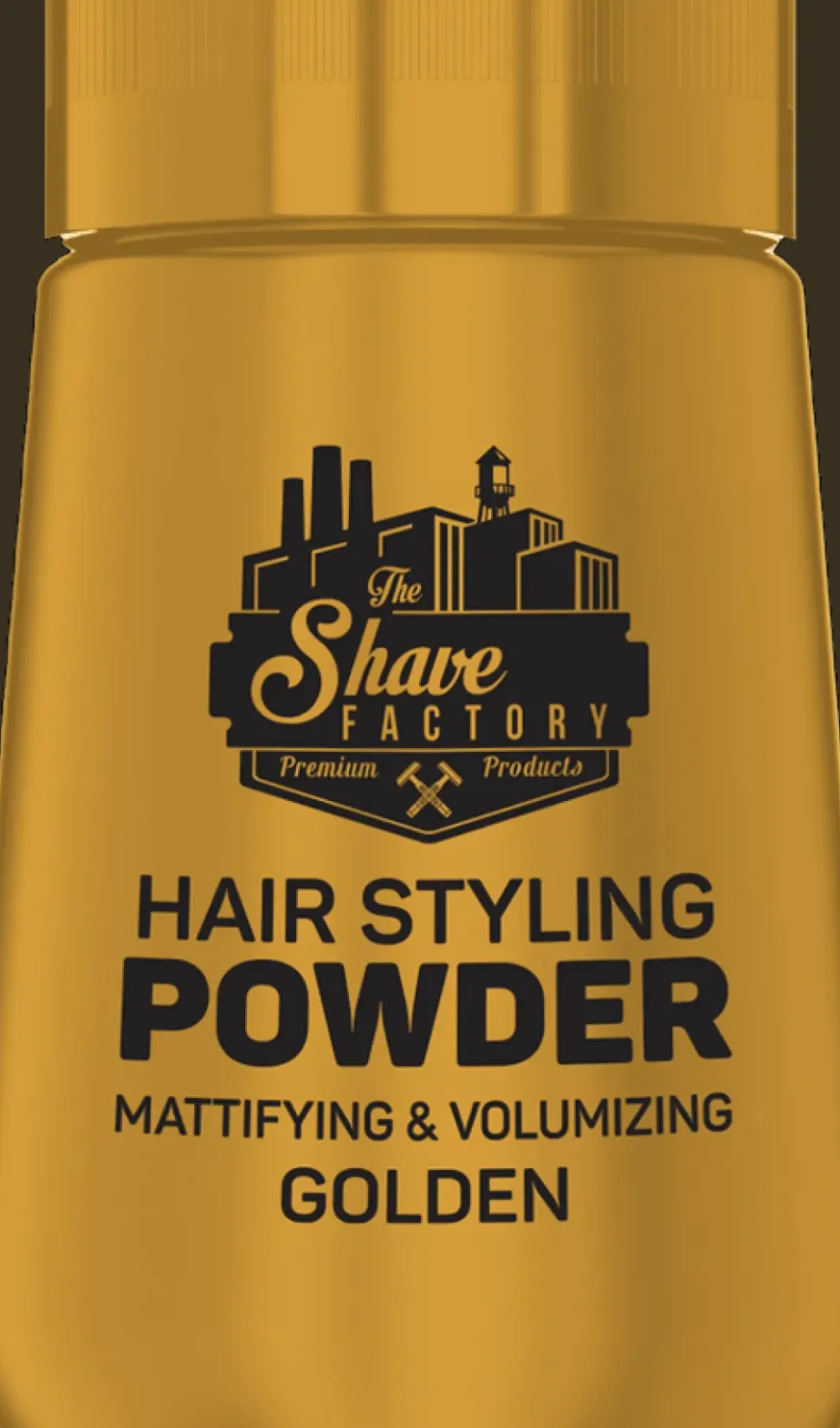 The Shave Factory Hair Styling Powder Golden - 20g