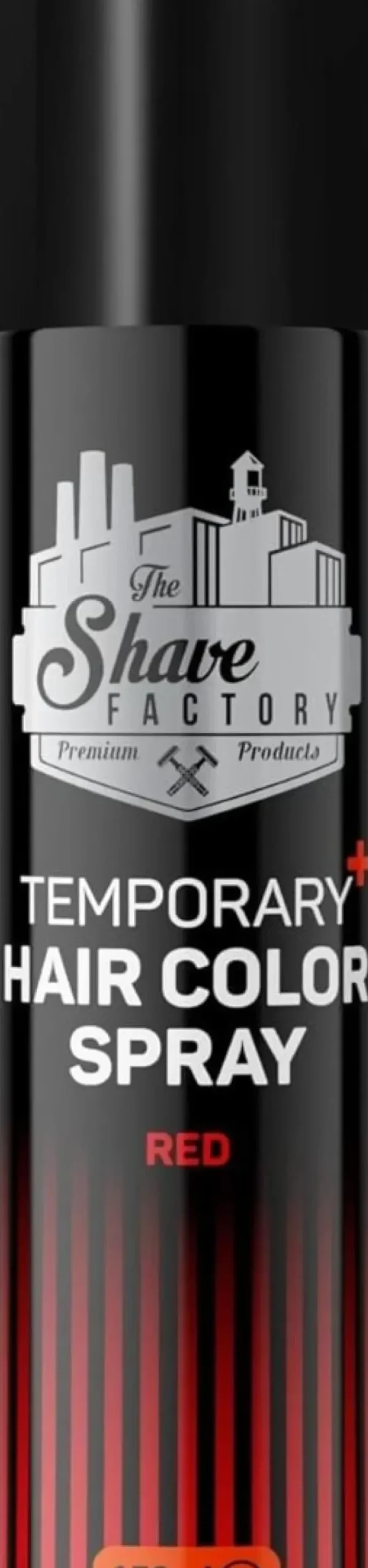 The Shave Factory Temporary Hair Color Spray Red - 150 ml