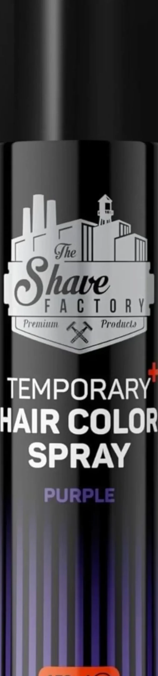 The Shave Factory Temporary Hair Color Spray Purple - 150 ml
