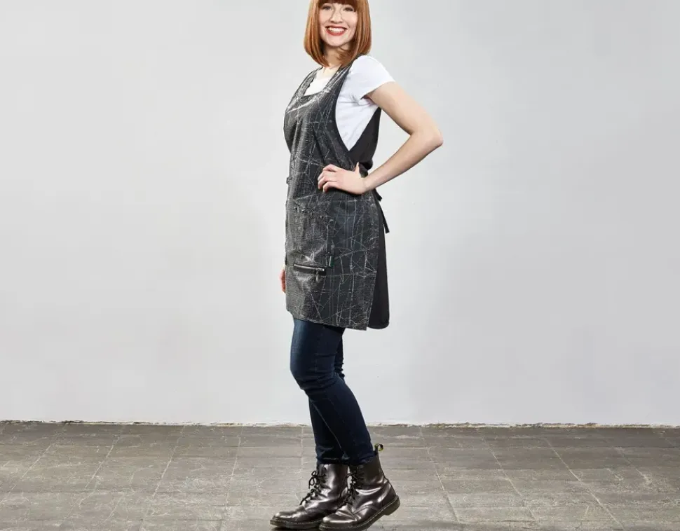 Trend design Apron Elegant Dress (U)