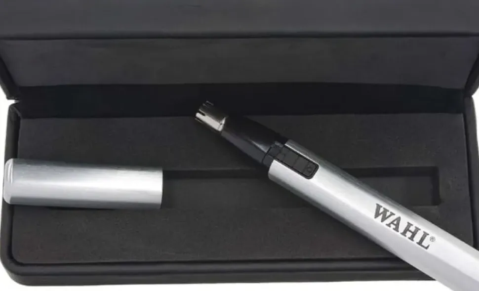 Wahl Professional Nose & Ear Trimmer Micro Groomsman Silver