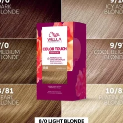 Wella Color Touch Fresh-Up-Kit 9/16 Icy Ash Blonde 130 ml