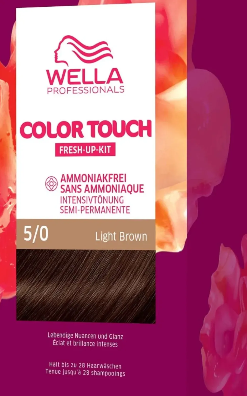 Wella Color Touch Fresh-Up-Kit 5/0 Light Brown 130 ml