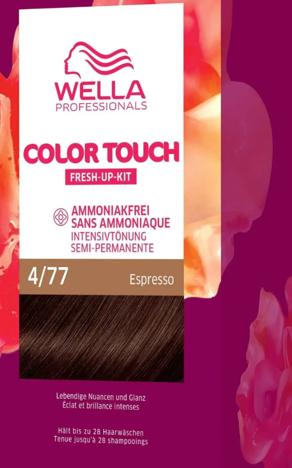 Wella Color Touch Fresh-Up-Kit 4/77 Espresso 130 ml