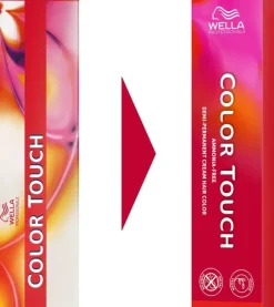 Wella Color Touch Vibrant Reds 7/43 Medium Blonde Red Gold - 60 ml