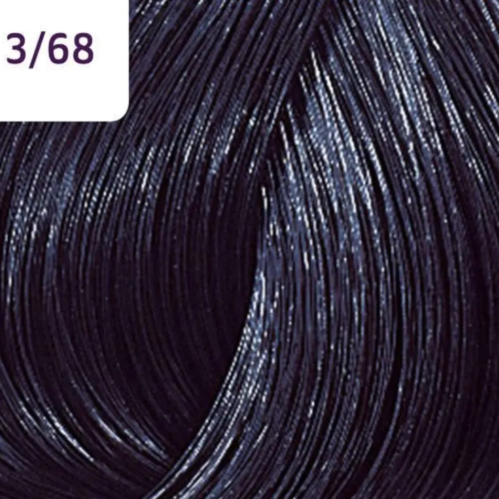 Wella Color Touch Vibrant Reds 3/68 Dark Brown Purple Pearl - 60 ml