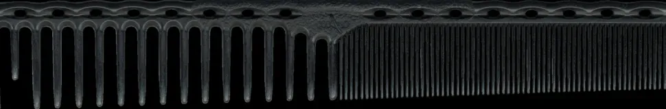 YS Park Carbon Cutting Comb No.332 Black