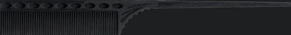 YS Park Carbon Tail Comb No.107 Black
