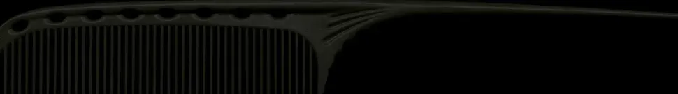 YS Park Carbon Tail Comb No.105 Black