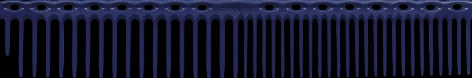 YS Park Cutting Comb No.338 Blue
