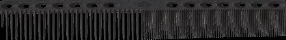 YS Park Cutting Comb No.339 Carbon/Black - 180 mm