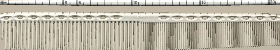 YS Park Cutting Comb No.G35 White