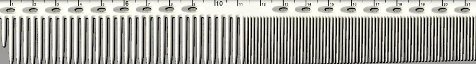 YS Park Cutting Comb No.G45 White