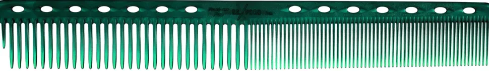 YS Park Cutting Comb No.339 Light Transparent Green - 175 mm