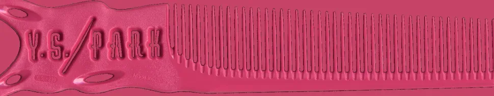YS Park Cutting Comb No.239 Pink
