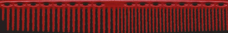 YS Park Cutting Comb No.337 Red