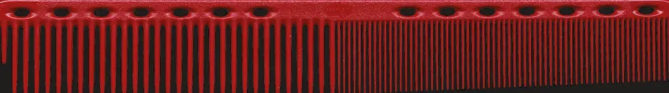 YS Park Cutting Comb No.339 Red - 180 mm
