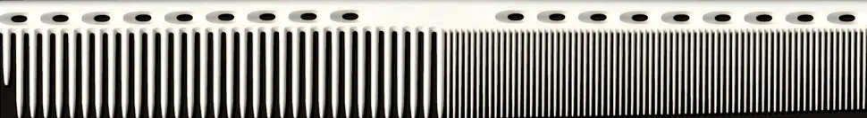 YS Park Cutting Comb No.345 White