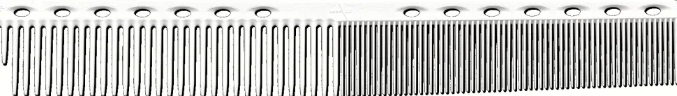 YS Park Cutting Comb No.339 White - 180 mm