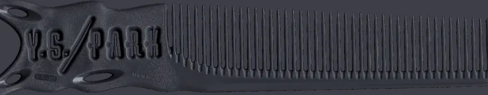 YS Park Flex Carbon Cutting Comb No.209 Black