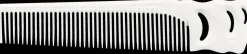 YS Park Flex Cutting Comb No.213 White
