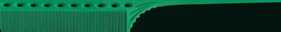 YS Park Tail Comb No.111 Green
