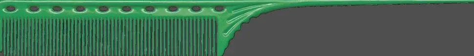 YS Park Tail Comb No. 101 Green - 216 mm