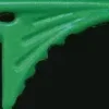 YS Park Tail Comb No. 102 Green - 220 mm