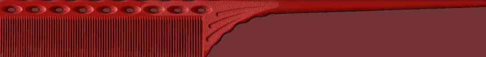 YS Park Tail Comb No.115 Red