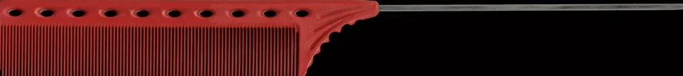 YS Park Tail Comb No.112 Red