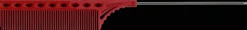YS Park Tail Comb No.108 Red