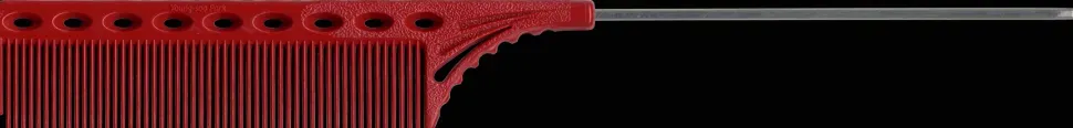 YS Park Tail Comb No.108 Red