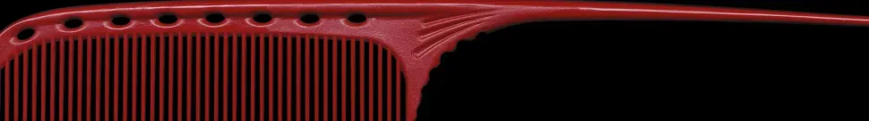 YS Park Tail Comb No.105 Red