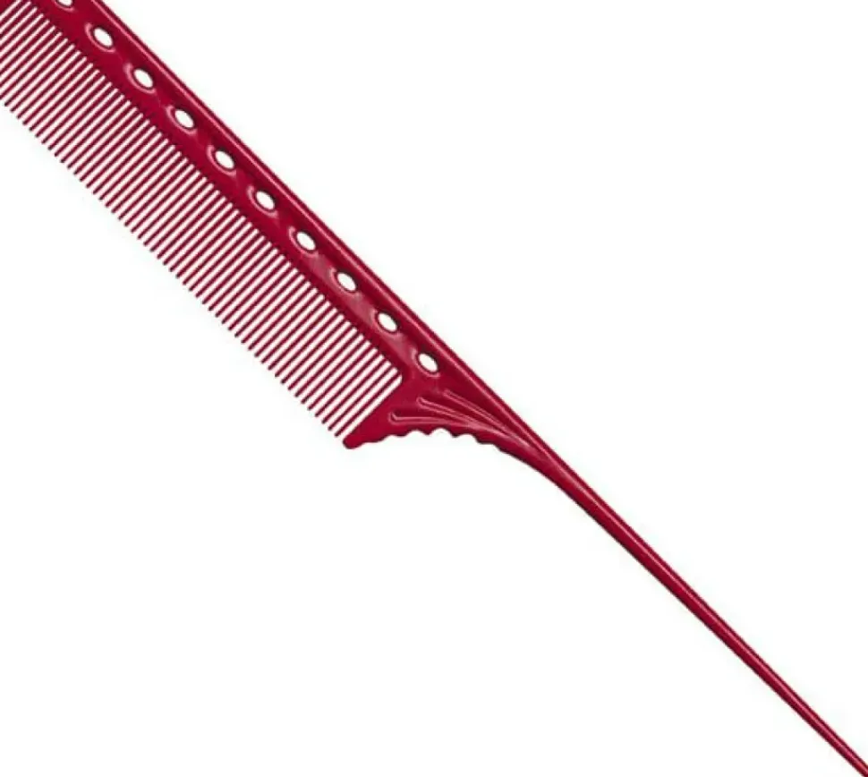 YS Park Tail Comb No. 101 Red - 216 mm (U)