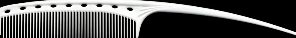 YS Park Tail Comb No.104 White