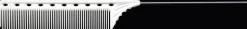 YS Park Tail Comb No. 102 White - 220 mm