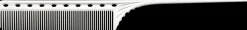 YS Park Tail Comb No. 101 White - 216 mm