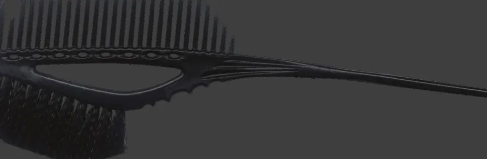 YS Park Tint- Comb and -Brush No.640 Black